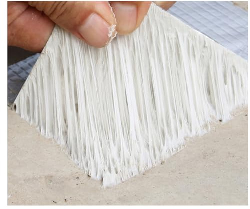 wasserdichtes klebeband außen, Butylband Aluminiumfolien, Butyl Dichtband, abdichtband wasserfest blinkendes Klebeband zur Reparatur für Dachleckage, Oberflächenriss, Fensterbankspalt 15cm X 5M