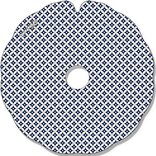 Flasque: Protège-Rayons Fauteuil Roulant (Paire) pour Main Courante de 52,51 à 53,50 cm de Diam. Extérieur, Fixation Plate - Cercles étoiles