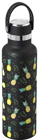 Super Sparrow Borraccia Termica, Ultraleggero Acciaio Inox 18/10 Bottiglia Termica - 750ml - Senza BPA Borracce, Thermos per Bambini, Scuola, Sport, Campeggio, Yoga, Palestra, Ciclismo