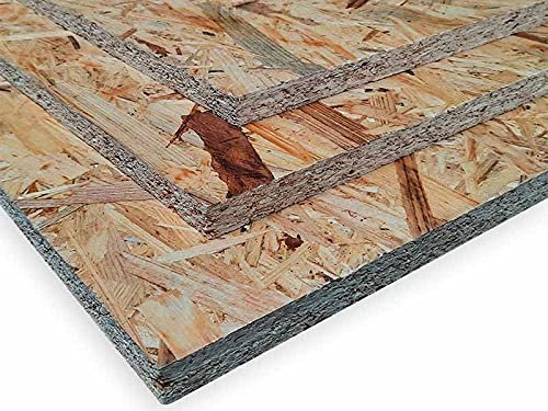 12-18mm OSB3 Grobspanplatte Zuschnitt Spanplatte Verlegeplatte 1250x400x12mm, 1250x400x12mm (125x40cm)
