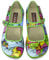Hot Chocolate Design Chocolaticas Bon Voyage Women's Mary Jane Flat Multicoloured HCD 43