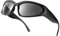 YUELUQU Futuristisch Sonnenbrillen Fahrradbrille für damen herren Y2K Sportbrille UV400 Schutz party brille rennrad brille (Schwarz(R)-Grau(L))