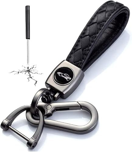 Accessoire Porte-clés de Voiture, Cuir Porte-clés de Voiture, Porte-clés de voiture, Accessoire Porte-clés de Voiture Cadeaux pour Homme Femme