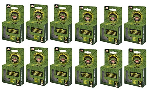 Pattex Crocodile Power Klebeband, doppelte Dicke, extrem widerstandsfähiges Klebeband für schwierigste Reparaturen, Duct Tape für verschiedene Materialien, schwarz, 12 x 10m