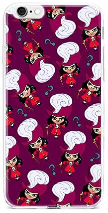 ERT GROUP Handyhülle für iPhone 6/6S Original und offiziell Lizenziertes Disney Muster James Hook 002 optimal an die Form des Handy angepasst, hülle aus TPU