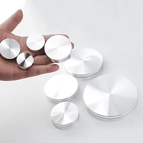 ZQKJLH Piattaforma Girevole Base Girevole Piastra Girevole 360° su Sfere Piattaforma Base Rotante Piattaforma di Rotazione per Mobile TV Schermo Acciaio (Size : 30cm/12inch)