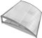 Front Door Canopy Outdoor Awning Shelter 120 x 80 cm Window Rain Roof Cover with Polycarbonate Roofing Sheets Porch Shade Patio UV Protection Back Door Porch Canopies, Grey