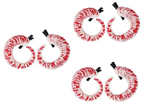 minkissy 3paare Gothic Teufelshorn Haarspangen Für Halloween Kostüm Clip Hörner Haarschmuck Für Cosplay Festivals Und Karneval Langlebiges Und Stylisches Accessoire Für Damen