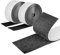 EOTW Klettband Selbstklebend Extra Stark, Breit 5cm x 3M Doppelseitiges Klettbänder Selbstklebend Schwarz für Wände/Boden/Tür/Gläser/Metalle(Schwarz_50mm * 3m)