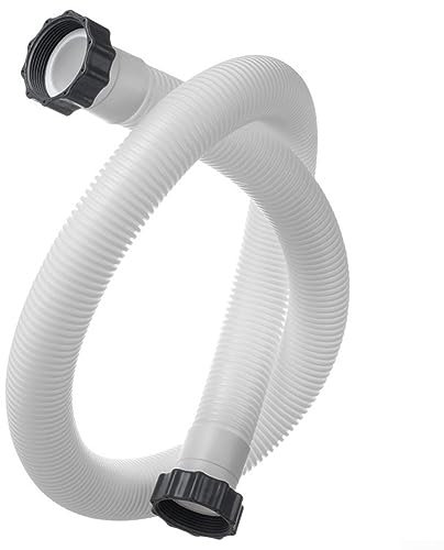 GeRRiT Tuyau de piscine hors-sol pour piscines Intex à parois souples – Ensemble de connecteurs et de raccords pour pompe de filtration de qualité supérieure de 150 cm