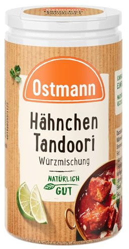 Ostmann Gewürze - Hähnchen Tandoori Würzmischung | Nachfüllbare & recyclebare Verpackung | 45 g in der Streudose
