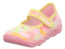 Superfit Mädchen Bubble Hausschuh, Gelb Mehrfarbig 6000, 31 EU