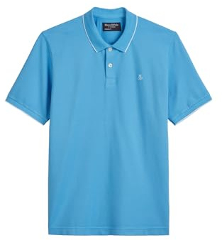 Marc O'Polo Herren Kurzarm-Poloshirt mit Stretch-Anteil Regular Fit
