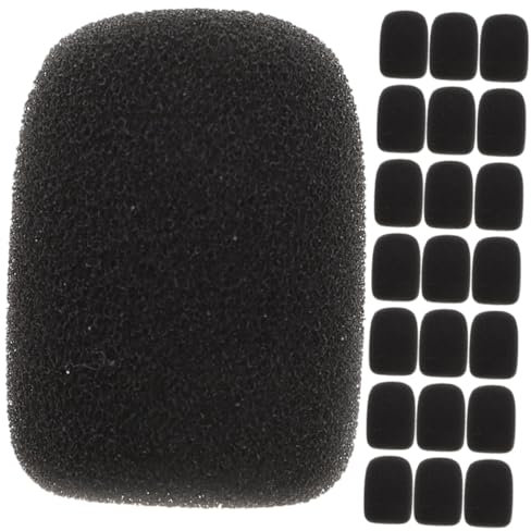 CATIEBYE Stücke Mikrofon Schwamm Mic Windschutz Weichen Bequemen für Headsets Mikrofone