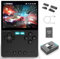 TRIMUI Brick Retro Handheld Game Console 13000+ Games with RGB Lighting, 3.2 Inch Portable Video Arcade Gaming Emulator for Gifts, Support Network Battle, Wireless, Bluetooth 3000 mAh (Black-64G)