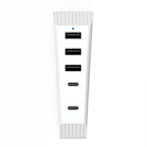 LEIDJGUN Verbessern Sie Gaming Zubehör Hubs Nahtlose Integration High Speed Adapter für integrierte Kühl- und Ladestation