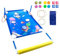 Bean -Taschen -Wurf -Karnevalsspiel, Kinder Cornhole Game Set | Bohnenbeutel Maisloch Ring Yard Games für Kinder | Außerhalb von Cornhole -Aktivitäten Spielzeug für Kleinkind 3 Jahre alter Junge Gebur