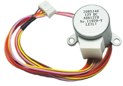 KADILRTV Step Motor 20BYJ46，Compatible For Panasonic， Air Conditioner Indoor Unit Guided Fan DC 12V Conditioning Parts Repair Accessories