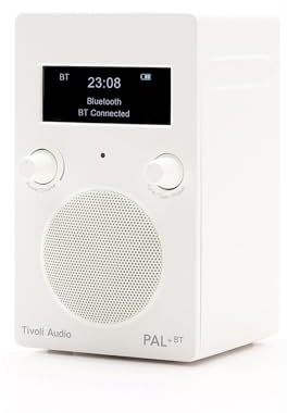 Tivoli Audio PAL+ BT (Gen 3) FM-Radio Bluetooth Tragbar/USB-C (weiß)