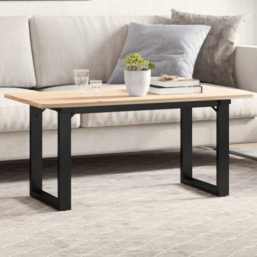 FWIKDUN Montagefertige Couchtischbeine O-Gestell 70x30x43 cm aus pulverbeschichtetem Stahl - Stabile Tischbeine für Couchtisch O-Form und robuster Industrie-Stil
