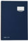 Pagna 24201-02 Unterschriftsmappe de Luxe 20-teilig Leineneinband, dehnbarer Rücken, rosa Löschkarton de Luxe-Beschriftungsschild, blau