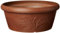Arcadia PSW Pot TA30TC Collection Shallow Bulb Pan Planter Dish Low Bowl for Succulents, Bonsai, Fairy Gardens, Herbs, 12-inch, Terra Cotta Color, Plastic Stone, 12x5