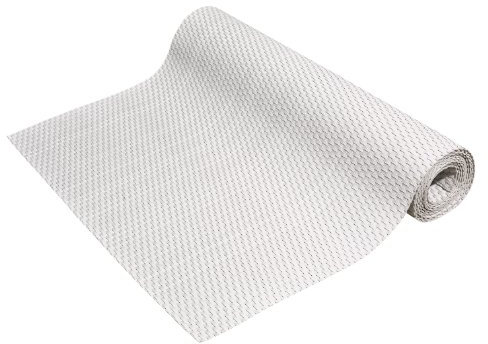 GARTENFREUDE Polyrattan Sichtschutz Balkon Matte Balkonsichtschutz Balkonblende Windschutz oder Zaun 3 x 0,75 m, zuschneidbar, inklusive Kabelbindern, weiß