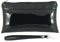Adorable Patent Clutch Purse Organiser Bag with Detachable Wrist Strap in black