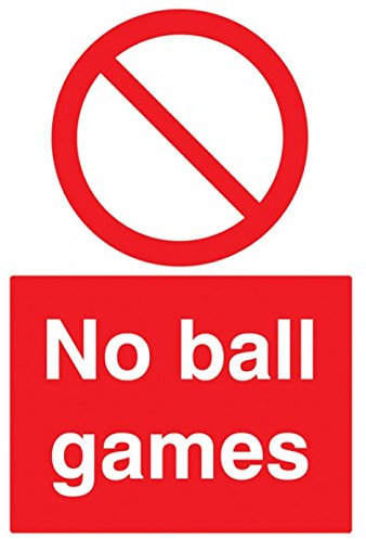 Nouvelle-Calédonie Signes 73611p Jeux de ballon interdit, EN Polycarbonate, 600 mm x 400 mm
