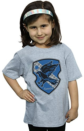 Harry Potter Girls Ravenclaw Crest Flat T-Shirt