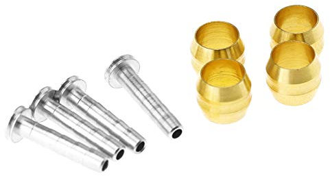 4x BH90 Olive Steckereinsatz Set für Shimano MTB-Bremsscheibenschlauch