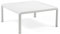 Unbekannt Nardi Tisch 70 cm Komodo Weiß Kaffeetisch Basso aus Polypropylen Fiber-Glass