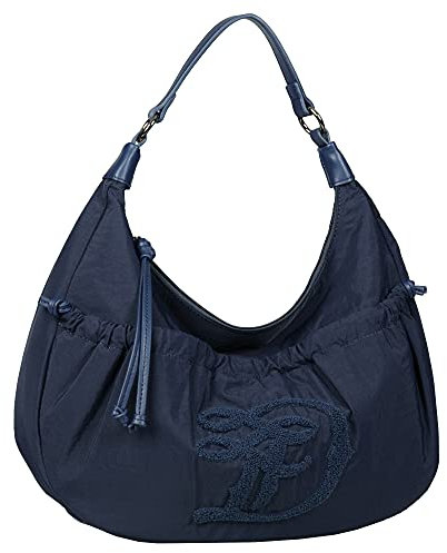 Denim TOM TAILOR bags WYONA Damen Schultertasche one size, dark blue, 39x11.5x26.5
