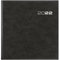 Wochenbuch Sekretär 2022 - Bürokalender 20x21 cm - Farbe: anthrazit - 1 Woche auf 2 Seiten - mit Eckperforation - Buchkalender - 786-0021
