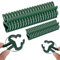 YeenGreen Pflanzenklammern, 120 Stück Pflanzenclips Groß, Pflanzen Clips Set, 2 Größen Pflanzen Stabile Klammern, Pflanzenklammern Groß für Kletterpflanzen Befestigun