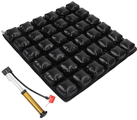 Sonew Sitzkissen Aufblasbares, Rollstuhl Autokissen für Büro und Reisen, Lift Aufblasbares Sitzkissen