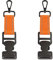 Ykendz Lot de 2 sangles de gants de pompier en métal pour le travail, sangle de gants, articles de travail faciles à transporter (clip simple)