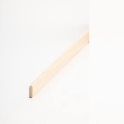 Südbrock - 417.0 - Plinthes - 4 x 17 x 2000 mm - Bois massif - Abachi brut - Plinthes - 1 pièce