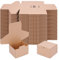 verpacking Faltschachteln 120 x 100 x 80 mm Braun (Außenmaß 125 x 105 x 85 mm) WP 10 Versandkarton DHL Karton Hermes DPD GLS Verpackung (500 Stück)