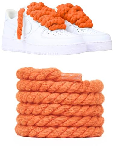 Slaace Chunky Laces 10mm - Rope Laces Air Force 1, Breite Schnürsenkel, Dicke Schnürsenkel, Rope Laces, Schnürsenkel Breit, Schnürsenkel Kordel