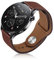 ToVioc 22mm Bracelet Compatible avec Xiaomi Watch S4/S4 Sport/2/S3/S1 Pro/2 Pro, Bracelet Cuir Haute Qualité pour Huawei Watch GT 5/GT 5 Pro/GT 4/GT 3/GT 2/GT 46mm - Brun
