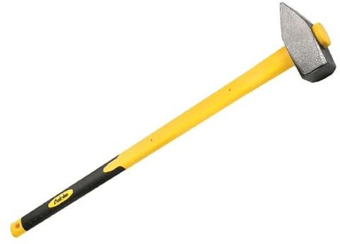 La zappa Mazza tedesca con manico lungo 91 cm realizzato in fibra di vetro e gomma (3 kg)