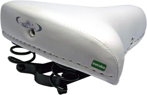 CUCUBA Sattel Montegrappa Comfort mit Federn und Polsterung für Fahrrad Graziella – Vintage – Holland – City Bike Unisex