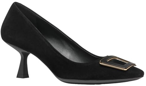 Geox D Giselda R C, Clásico Mujer, Black, 39 EU