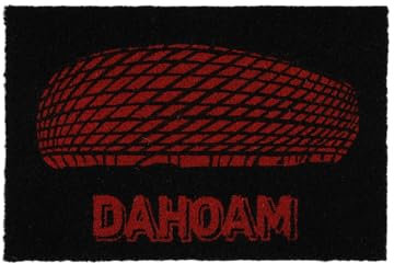 FC Bayern München I Fußmatte I Schmutzfangmatte I Türmatte I Kokos I Arena| Schwarz