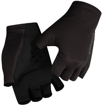 BIORACER Fahrradhandschuhe Unisex Sommer Fahrradbekleidung Fahrradhandschuhe Geeignet für Radfahren Schwarz XL (Handumfang >25cm)