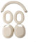 Sleek Design Silicone Cover Set Tailored to Fit For Sony WH1000XM5 Headphone Models Perfectly (Meter white)