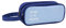 DOITOOL Grand Pot à Crayons Sac Portable Pochette pour Stylo Couches Capacité Trousse Case De Papeterie pour Enfants À Glissière Pot à Crayons Décoratif Bleu Tissu Oxford