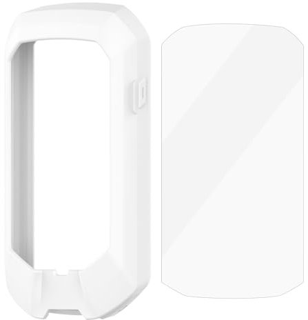 Stoßfeste Silikon-Schutzhülle mit transparenter Schutzfolie für 1050-Code-Uhr, präzise konstruierte Radfahrer-Ausrüstung