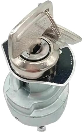 Barillet d'allumage Interrupteur d'allumage avec 2 touches, adapté au moteur Kubota D600 D850 D950 D905 D1005 D1105 V1305 V1505 66706 – 55120